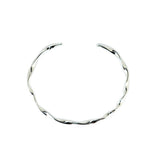 Sterling Silver Cuff Fine Twist