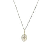 Sterling Silver Cowrie Shell Pendant