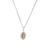 Sterling Silver Cowrie Shell Pendant