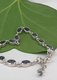 Bracelet Sterling Silver Iolite