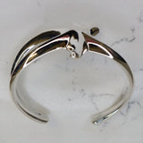 Sterling Silver Bangle Starfish Large
