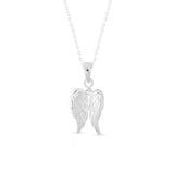 Pendant Sterling Silver Angel Wings