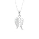 Pendant Sterling Silver Angel Wings