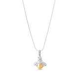 Pendant Sterling Silver & Gold Plated Queen Bee