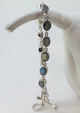 Bracelet Sterling Silver Labradorite