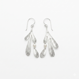Botanical Pearl Drop Earrings