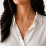 Life Rings Pendant Necklace