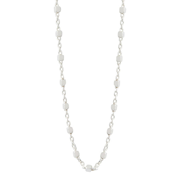 Chain Sterling Silver Cube