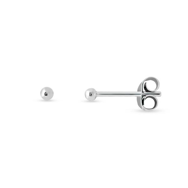 Ball Studs Sterling Silver